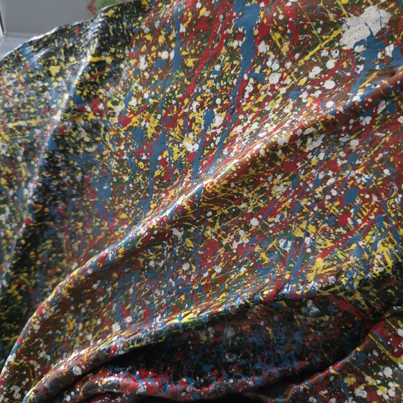 Colorful Abstract Face Sculpture - Picture 4 of 6